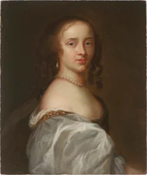Portret van Mary Somerset, hertogin van Beaufort 1630-1715, ca. 1660