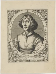 Portret van Nicolaus Copernicus 1473-1543, 1598