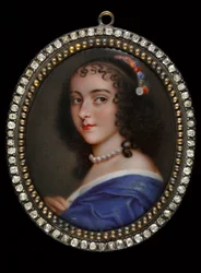 Portret van Ninon de Lenclos 1620-1705, begin 18e eeuw