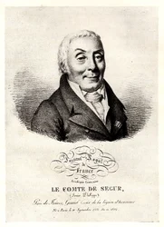 Portret van Philippe Henri, markies de Ségur 1724-1801, Begin 19e eeuw