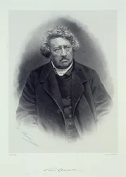 Portret van Pierre Leroux 1797-1871
