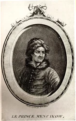 Portret van Prins Alexander Danilovich Menshikov 1673-1729