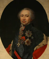 Portret van prins Alexander Koerakin 1752-1818, 1810s