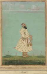 Portret van Safdar Jang, begin 18e eeuw