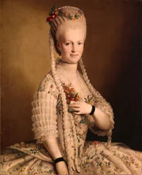 Portret van Sarah Greigh 1752-1793, vrouw van admiraal Samuel Greigh