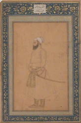 Portret van Sayyid Amir Khan, tweede helft 17e eeuw