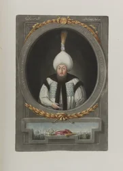 Portret van Sultan Mustafa III 1717-1774