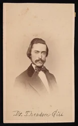 Portret van Theodore Nicholas Gill