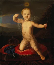 Portret van Tsarevitsj Peter Petrovich van Rusland