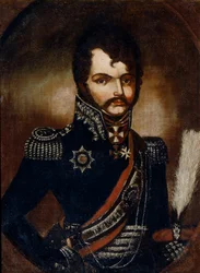 Portret van Vasily Orlov-Denisov 1775-1843