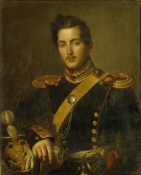 Portret van Vasily Vasilyevich Zagryazhsky, 1840s