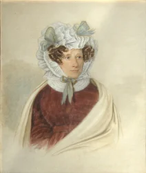 Portret van Yelizaveta Markovna Poltoratskaya