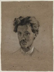 Portret van een jonge man, ca. 1865-1875