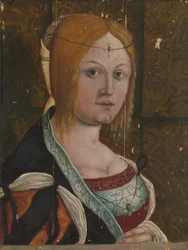 Portret van een Italiaanse vrouw