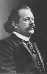 Portret van pianist en componist Alfred Reisenauer