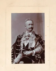 Portret van pianist en componist Géza Zichy