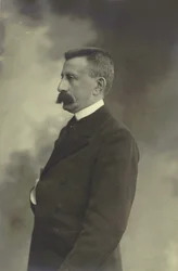 Portret van pianist en componist Moritz Moszkowski