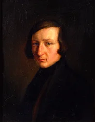 Portret van de Auteur Heinrich Heine, 1840s
