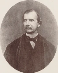 Portret van de componist Auguste Mermet 1810-1889