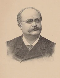 Portret van de Componist Charles Lecocq 1832-1918