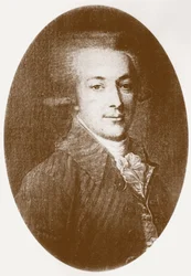Portret van graaf Mikhail Kondraty Ivanovich Dashkov