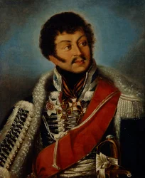 Portret van generaal Dmitry Dmitrievich Shepelev