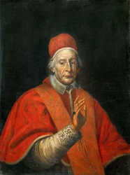 Portret van Paus Clemens XII, na 1730