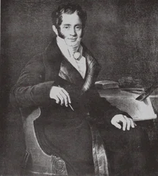 Portret van de architect Carlo Rossi 1775-1849 na Ch. Mitoire