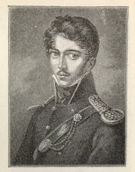 Portret van de auteur Theodor Körner 1791-1813