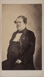 Portret van de componist Auguste-Mathieu Panseron 1796-1859, ca. 1855