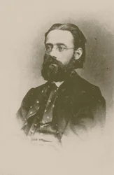 Portret van de componist Bedrich Smetana, 1866