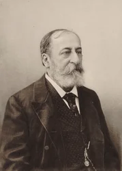 Portret van de componist Camille Saint-Saëns 1835-1921, 1900