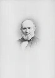 Portret van de componist Edward John Hopkins 1818-1901