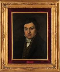 Portret van de componist Gioachino Antonio Rossini 1792-1868