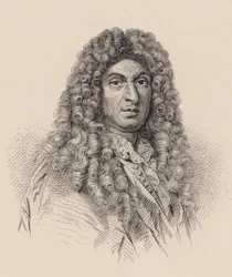 Portret van de componist Jean-Baptiste Lully 1632-1687