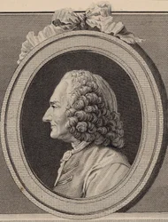 Portret van de componist Jean-Philippe Rameau 1683-1764