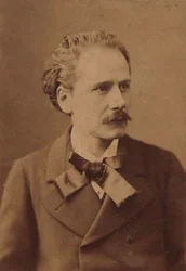 Portret van de componist Jules Massenet