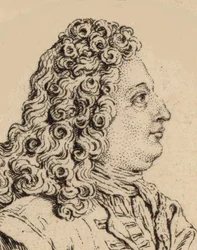 Portret van de componist Marin Marais