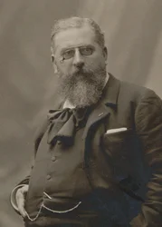 Portret van de componist Raoul Pugno, ca. 1900-1910