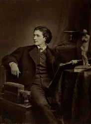Portret van de dramaturg Victorien Sardou 1831-1908, ca 1865