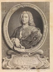 Portret van de wiskundige Johann Bernoulli