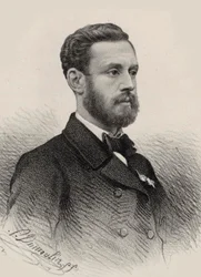 Portret van de organist en componist Louis James Alfred Lefébure-Wely 1817-1869, 1855