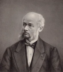 Portret van de violist en componist Henri Vieuxtemps