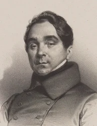 Portret van de violist en componist Philippe Musard