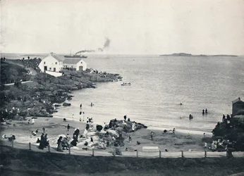Portrush - De badplaats, 1895