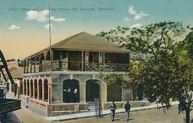 Postkantoor en Douanehuis, St. Georges, Bermuda
