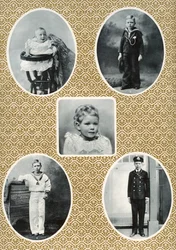 Prins Albert Windsor van één tot vijftien jaar, ca. 1896-1910