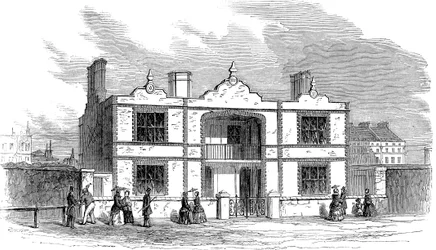 Modelwoning van prins Albert voor de arbeidersklasse, 1851