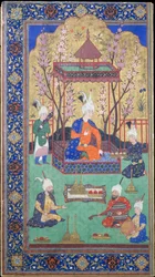 Prins in een Tuin Binnenplaats, 1525-30