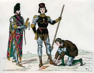 Prins, schildknaap en knecht